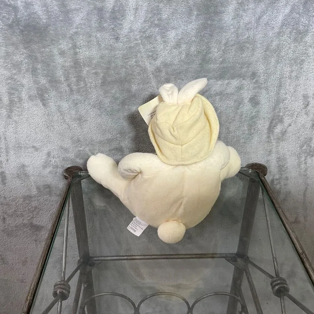 Hallmark BUNNIES BY THE BAY Baylee Plush Embroidered Hat Weighted Bottom w tags
